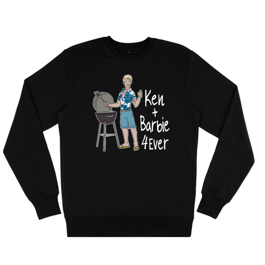 Ken+Barbie 4Ever, Organic Unisex Sweatshirt- dark colours