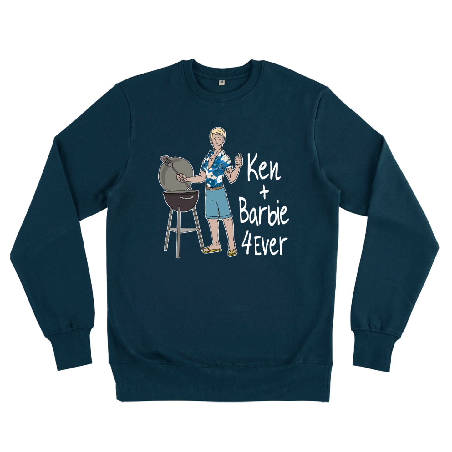 Ken+Barbie 4Ever, Organic Unisex Sweatshirt- dark colours