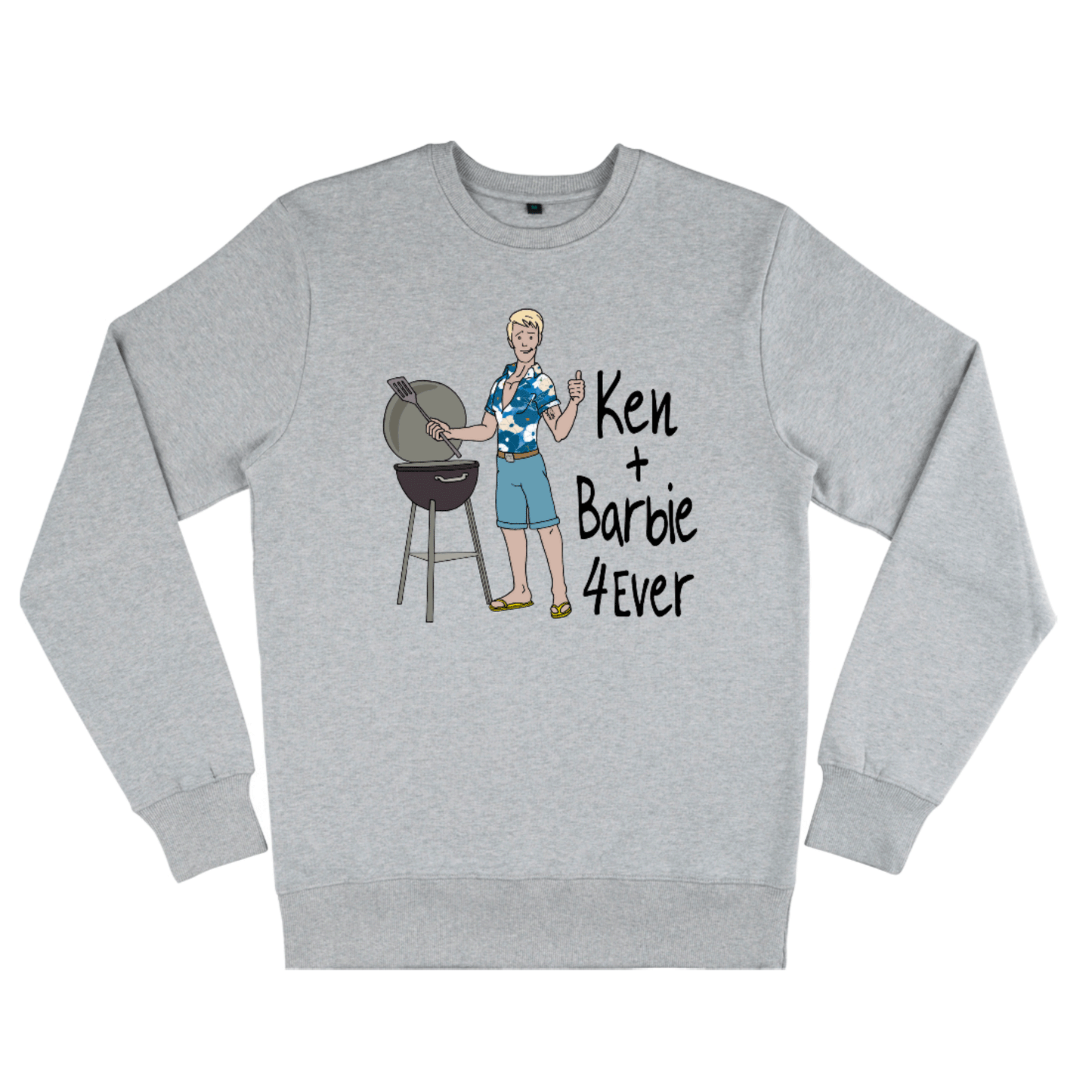 Ken+Barbie 4Ever, Organic Unisex Sweatshirt-light colours