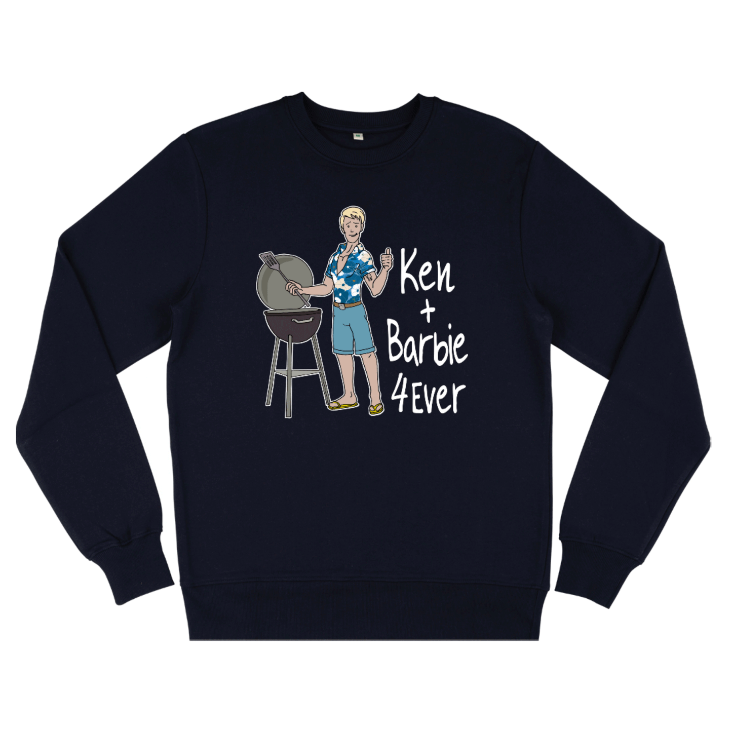 Ken+Barbie 4Ever, Organic Unisex Sweatshirt- dark colours