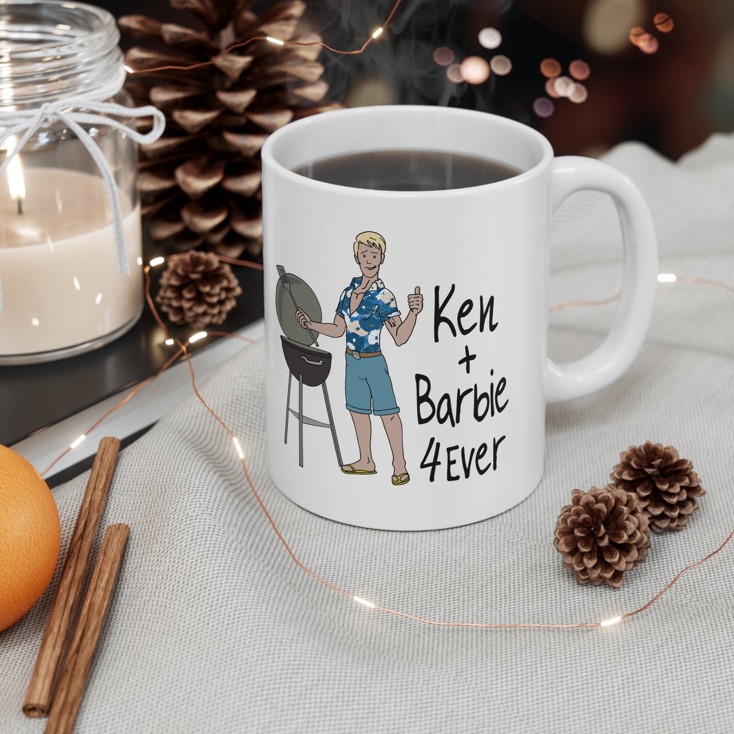 Ken+Barbie 4Ever Mug 11oz, 15oz