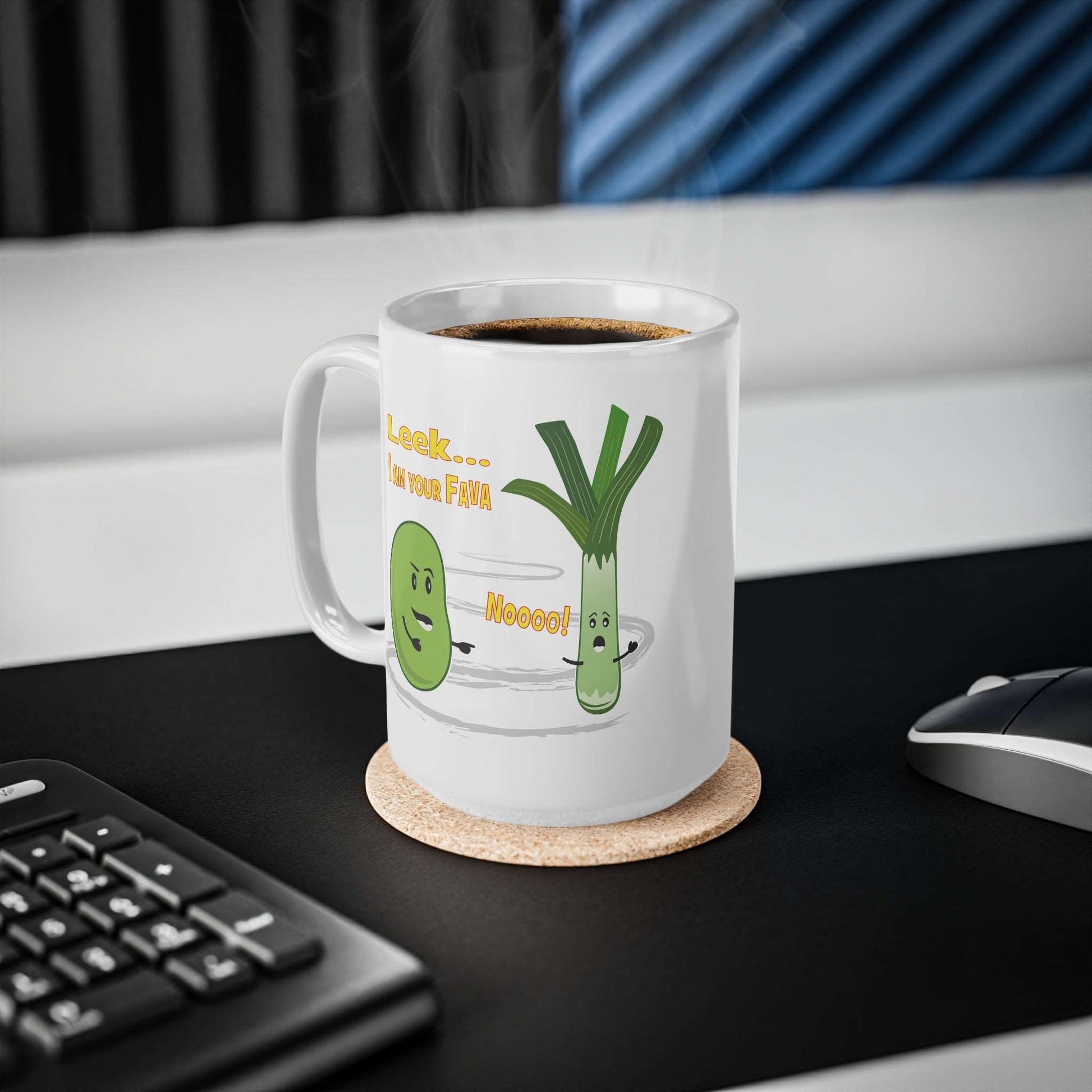 Leek... I Am Your Fava, Mug - 11oz, 15oz white