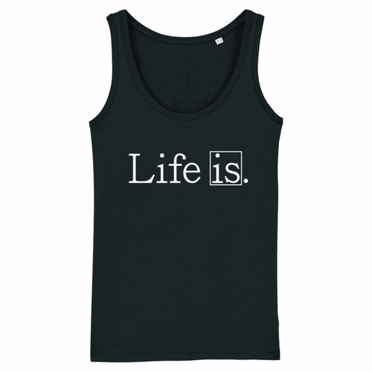 Black tank top - Long Life Cotton