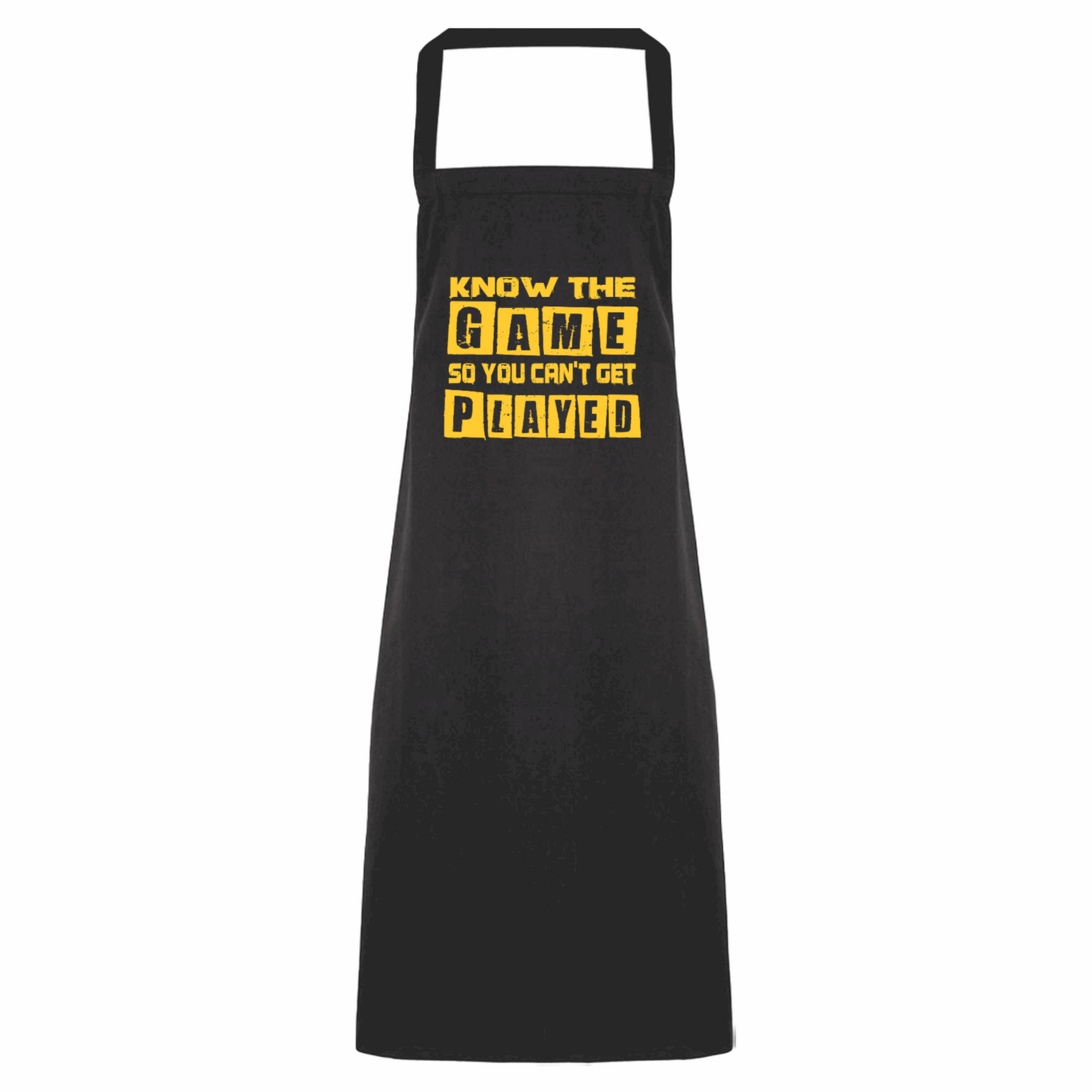 Know the Game, Organic Cotton Apron