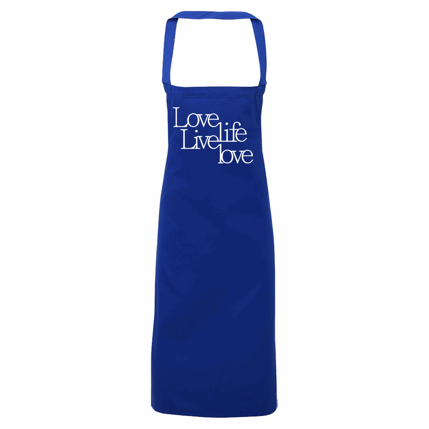 Love Life Live Love, Organic Cotton Apron