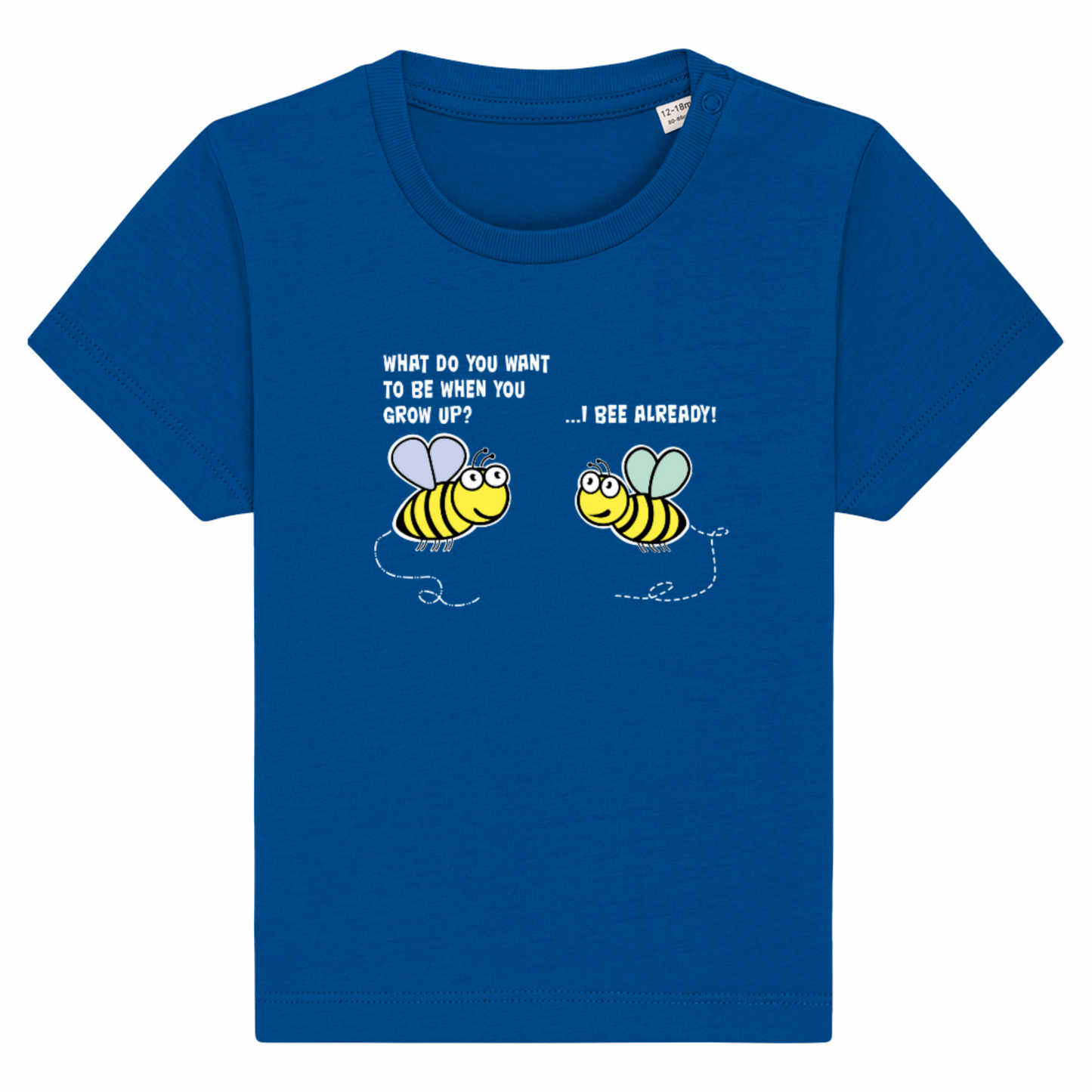 Bee Already, Baby Organic T-Shirt - dark colours