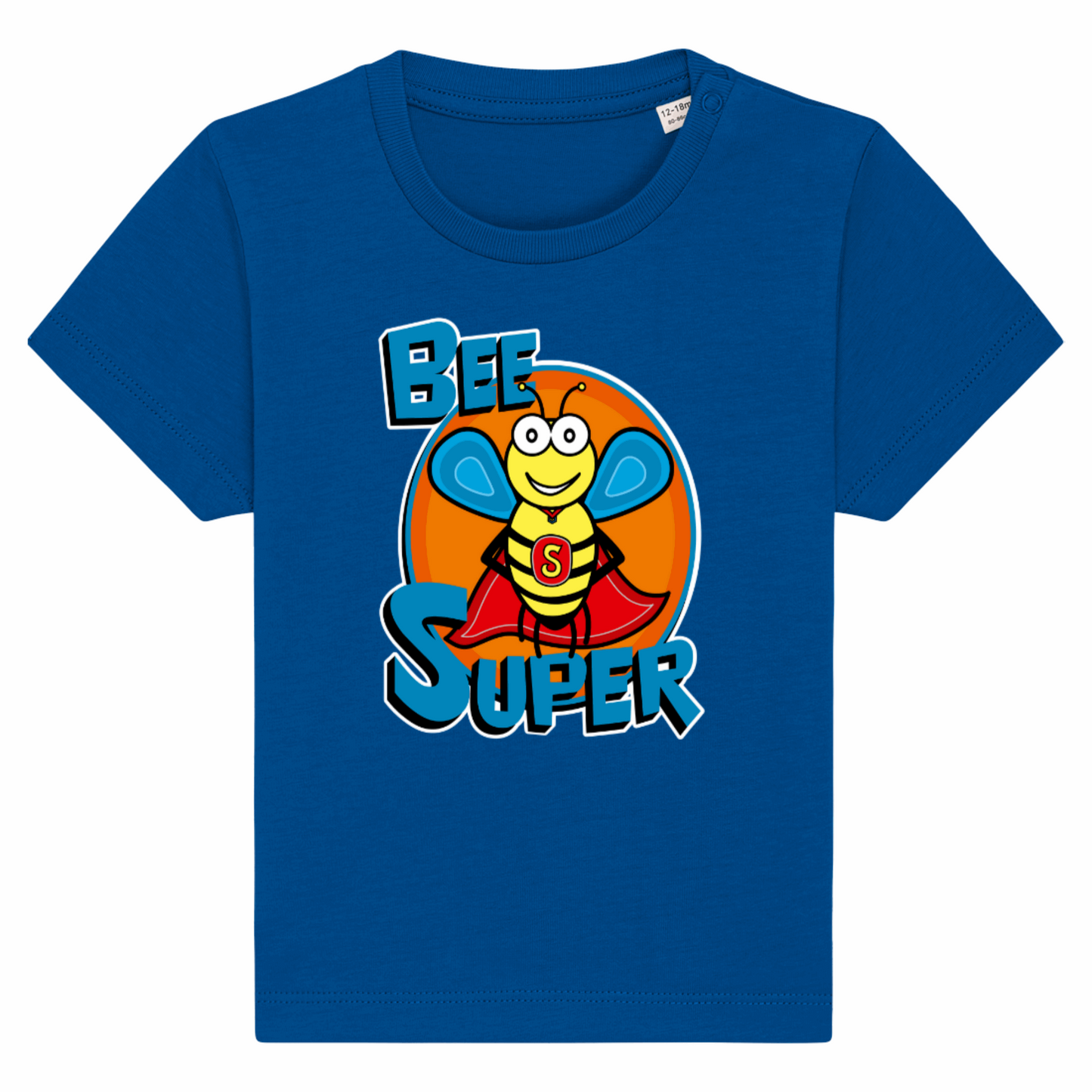 Bee Super, Baby Organic T-Shirt - dark colours