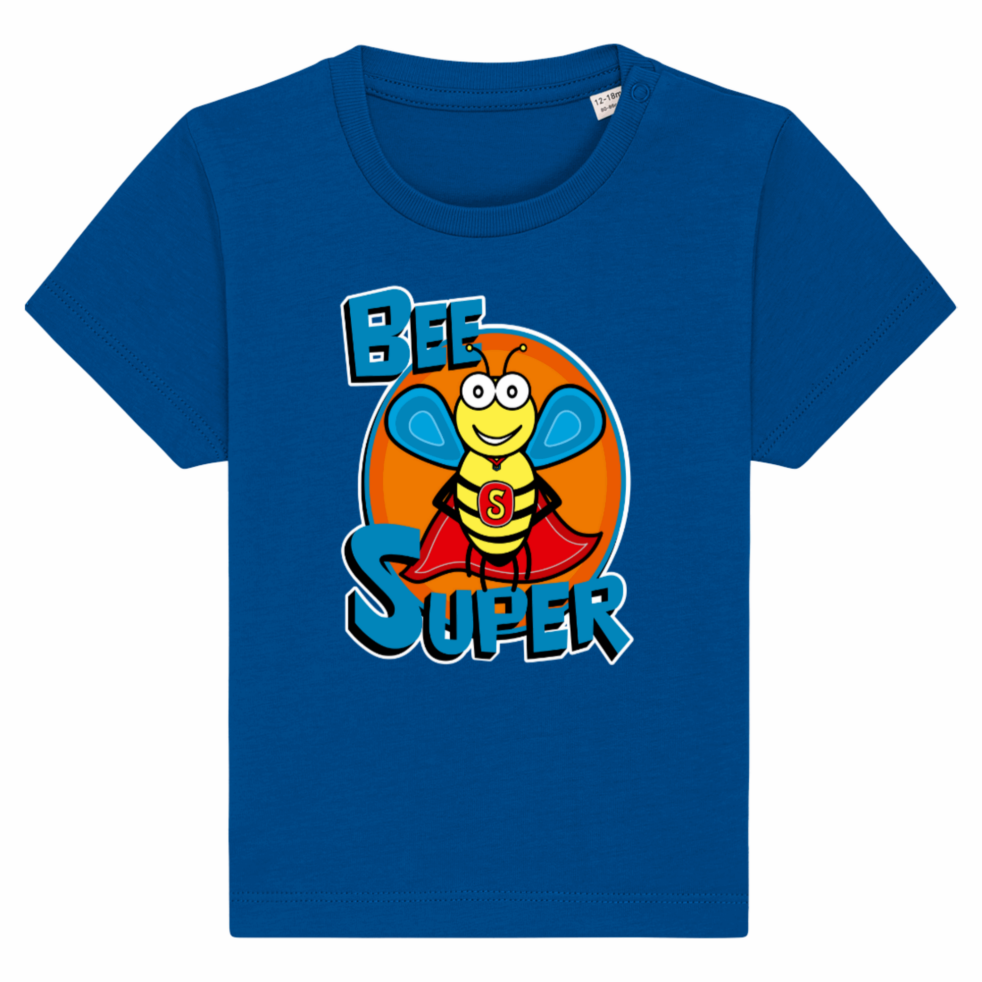 Bee Super, Baby Organic T-Shirt - dark colours