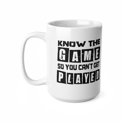 Know the Game Mug, 11oz, 15oz