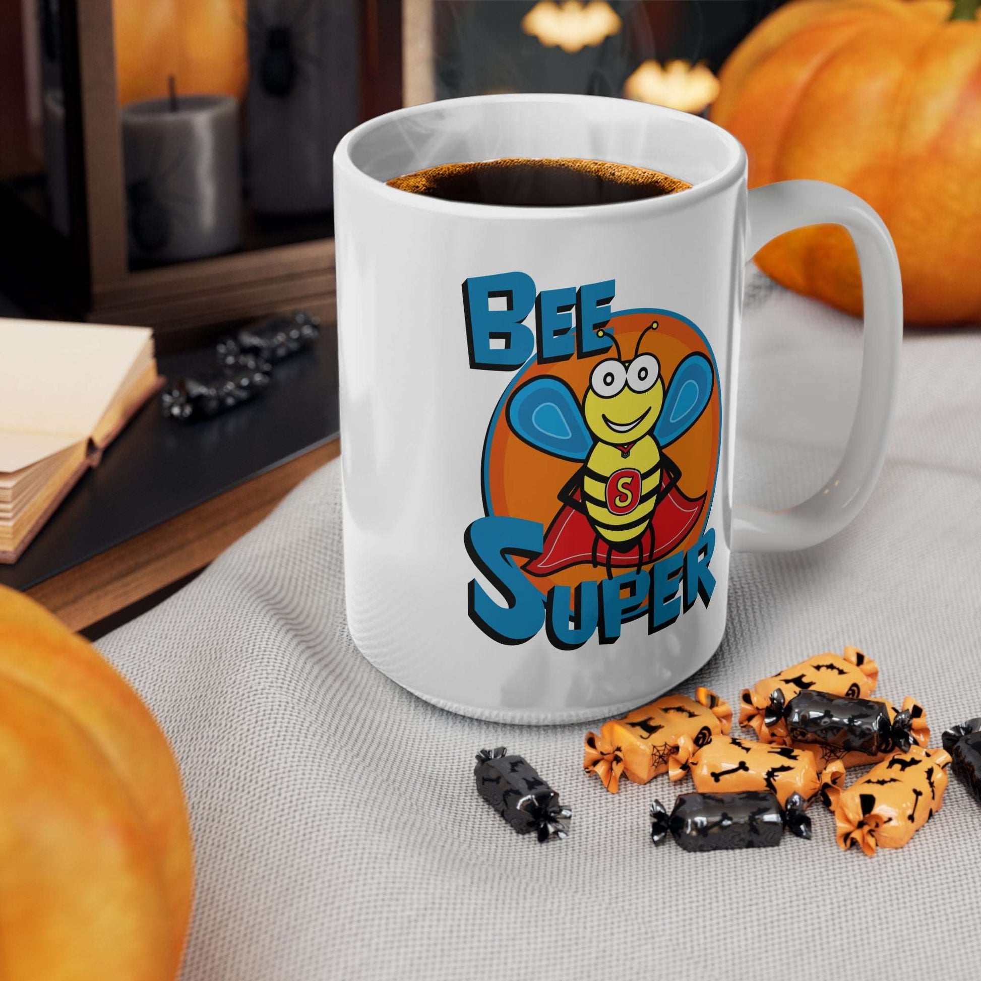 Bee Super Mug 11oz, 15oz