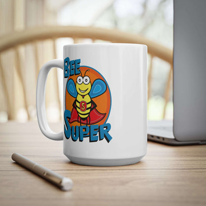 Bee Super Mug 11oz, 15oz