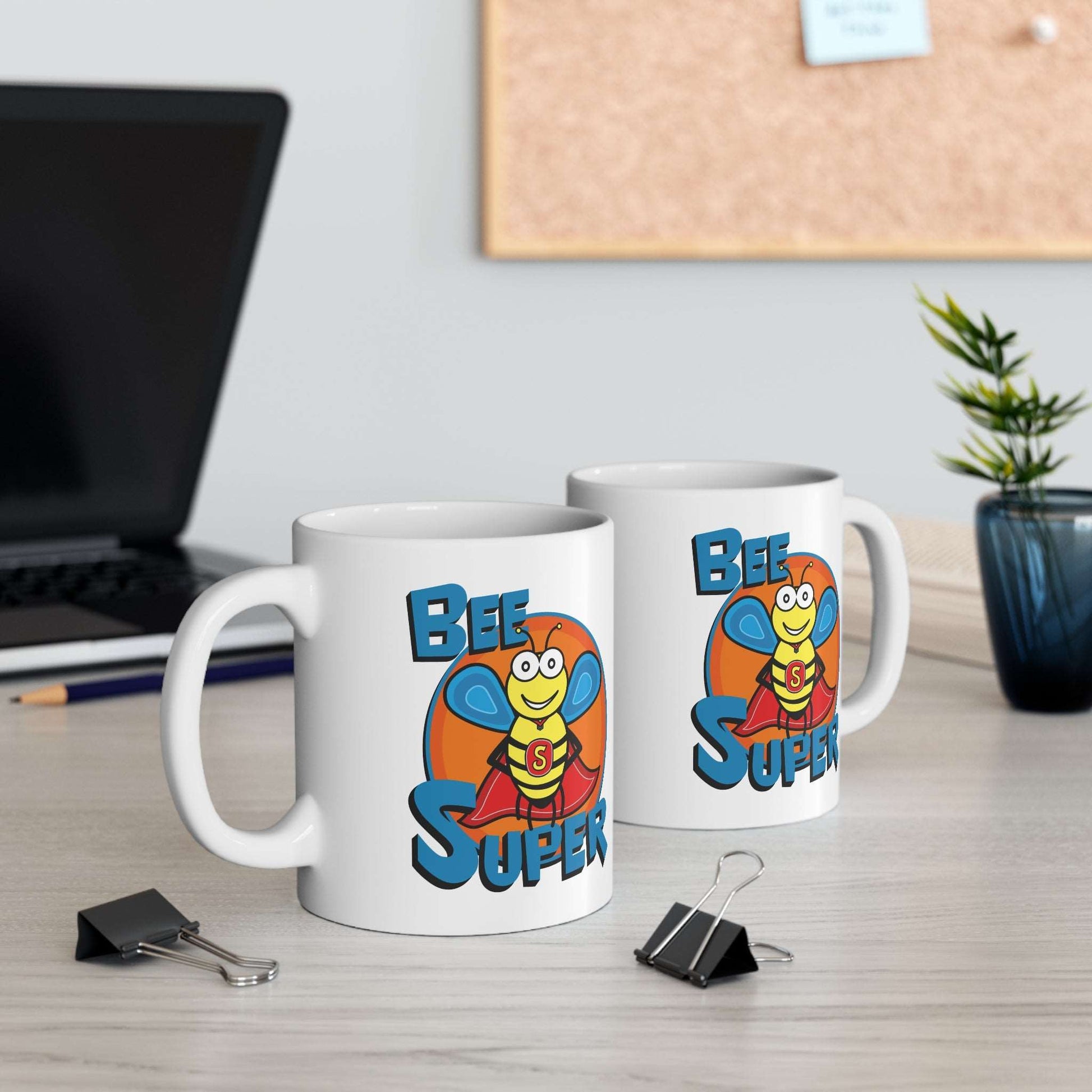 Bee Super Mug 11oz, 15oz