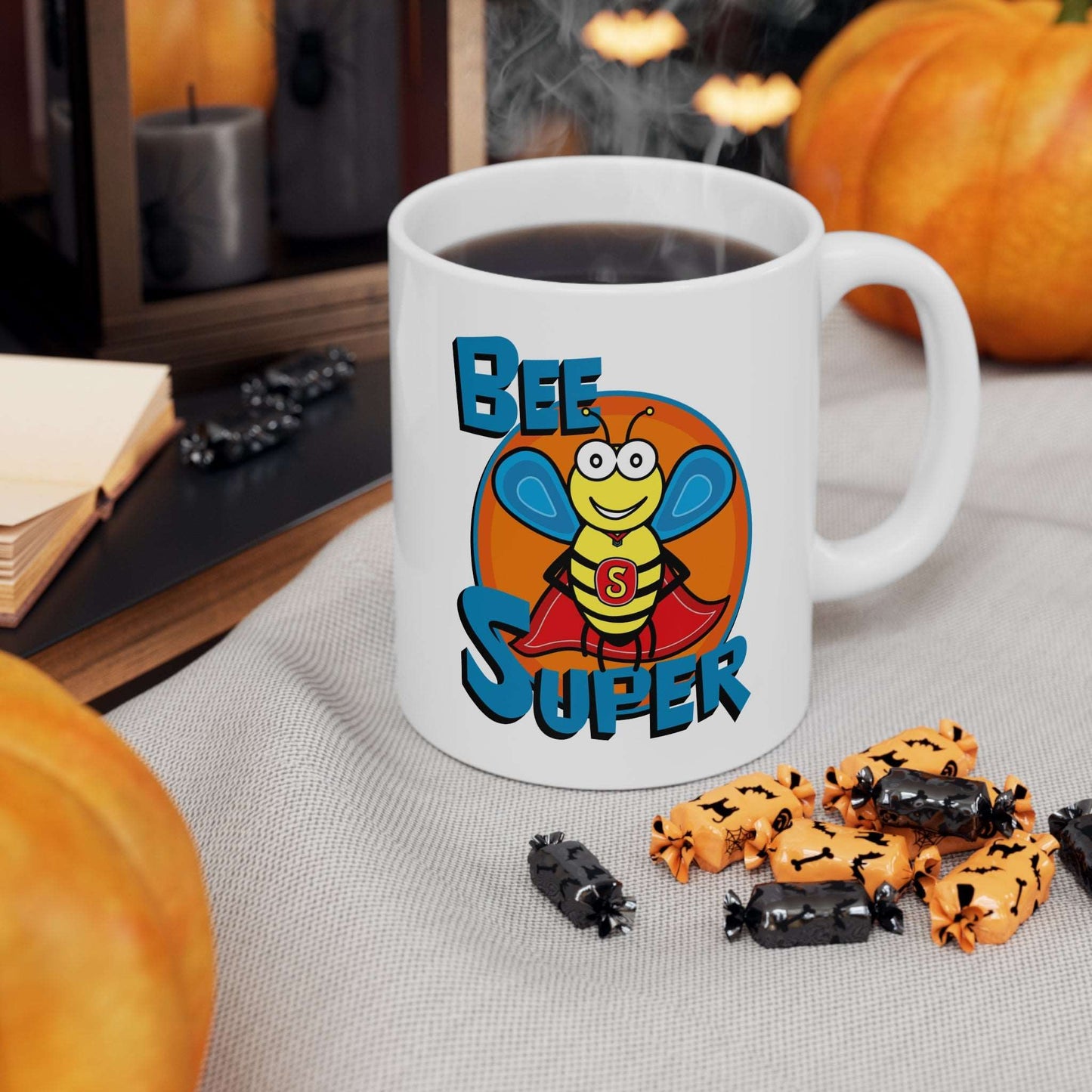 Bee Super Mug 11oz, 15oz