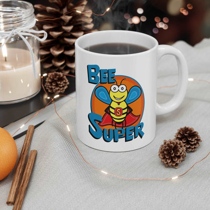 Bee Super Mug 11oz, 15oz