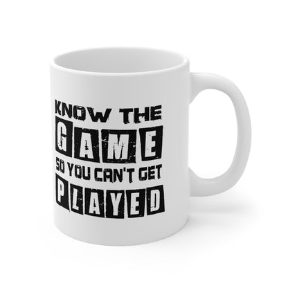 Know the Game Mug, 11oz, 15oz