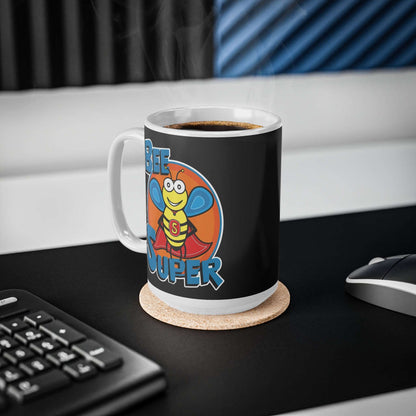 Bee Super Mug, 11oz, 15oz