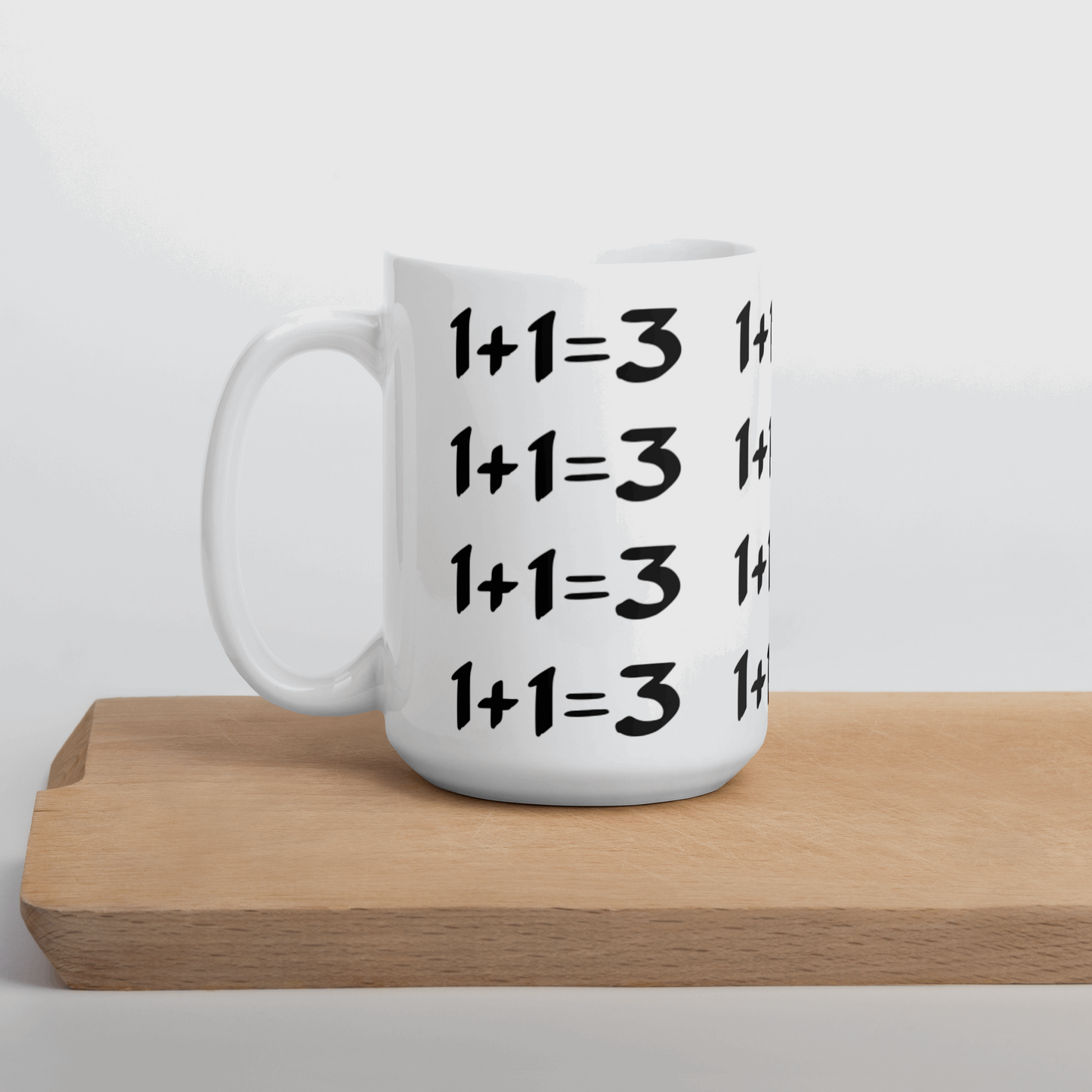 1+1=3, mug 11oz, 15oz